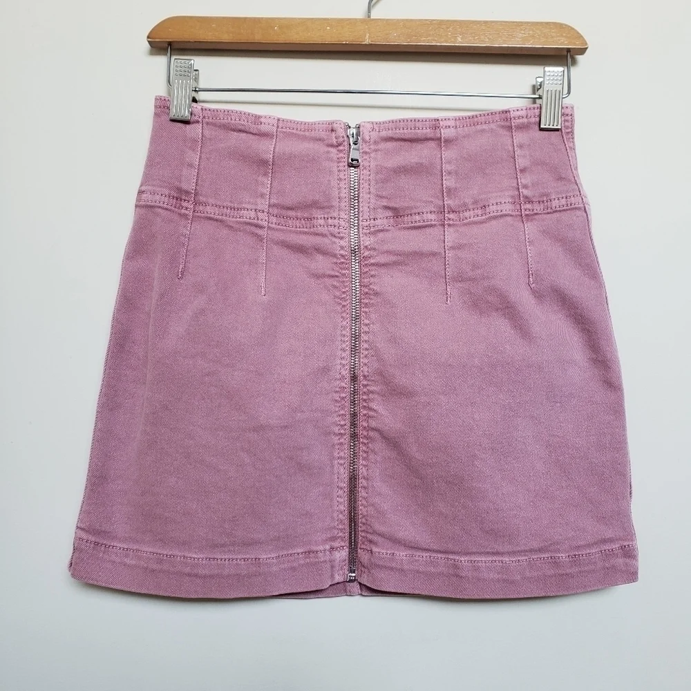 WE THE FREE Virgo Pink Micro and Ultra Mini Skirt